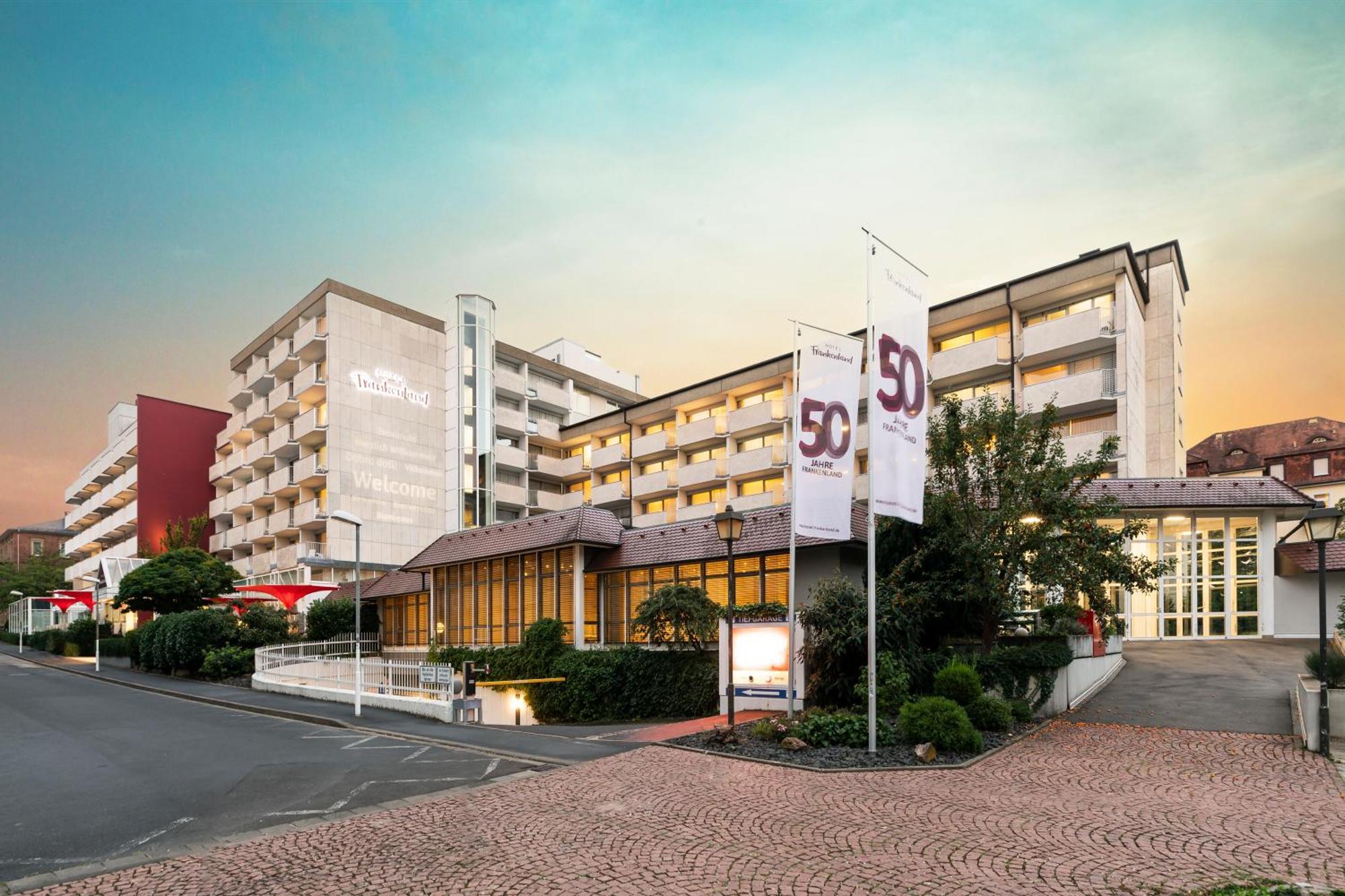 Hotel Frankenland Bad Kissingen Eksteriør billede